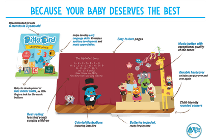 Ditty Bird Learning Songs Musical Book Ditty Bird Learning Songs Musical Book 