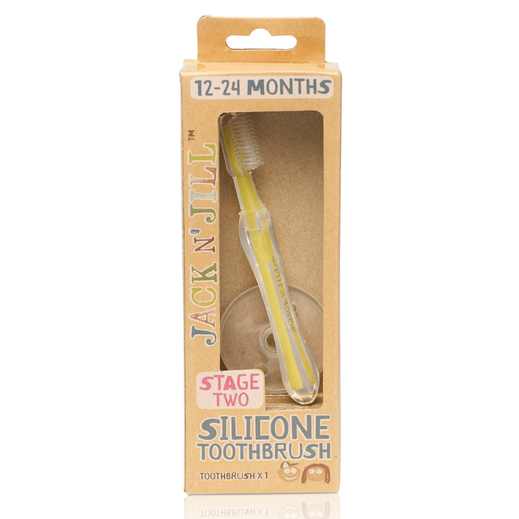 Jack N' Jill Stage 2 Silicone Toothbrush (12-24 months) Jack N' Jill Stage 2 Silicone Toothbrush (12-24 months) 