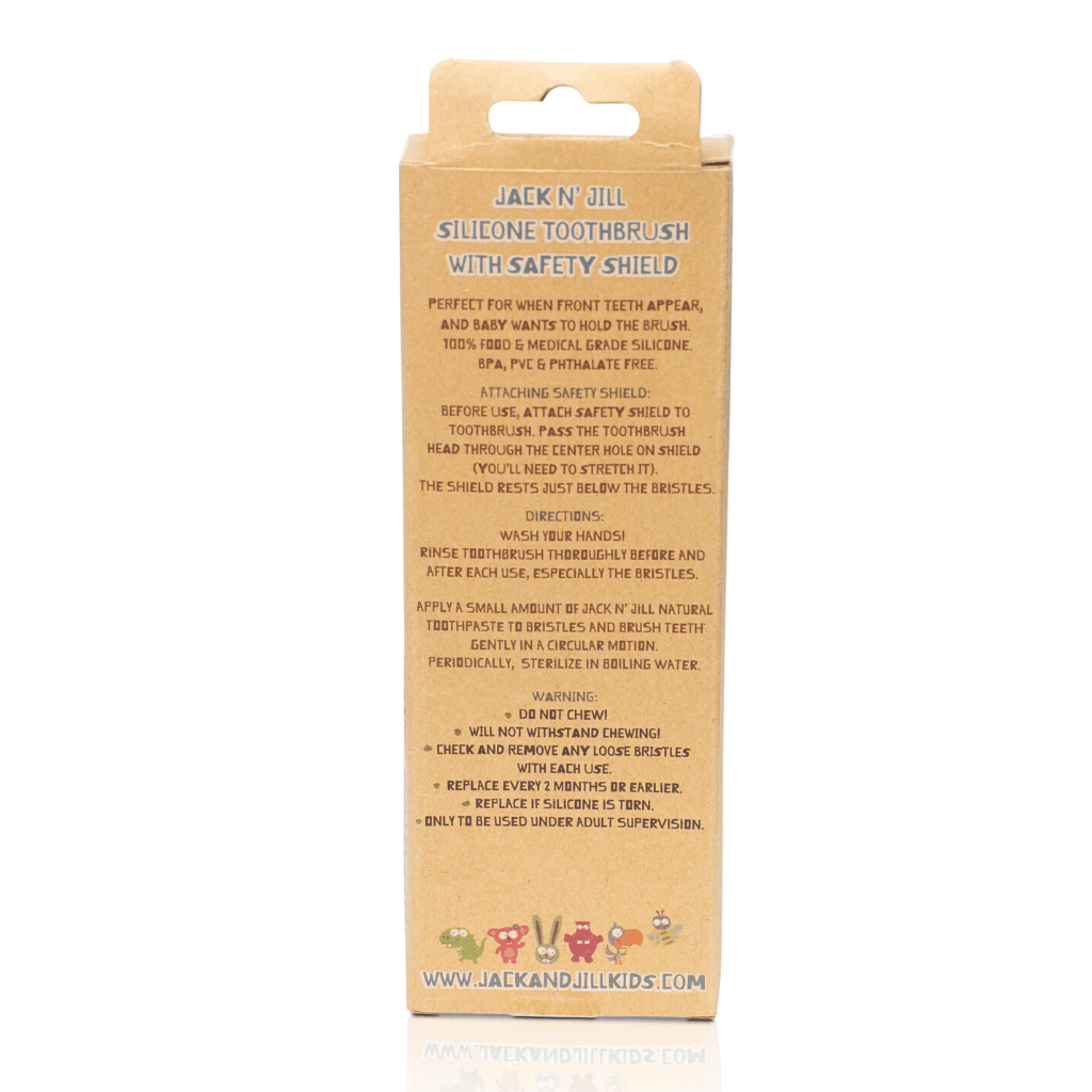Jack N' Jill Stage 2 Silicone Toothbrush (12-24 months) Jack N' Jill Stage 2 Silicone Toothbrush (12-24 months) 