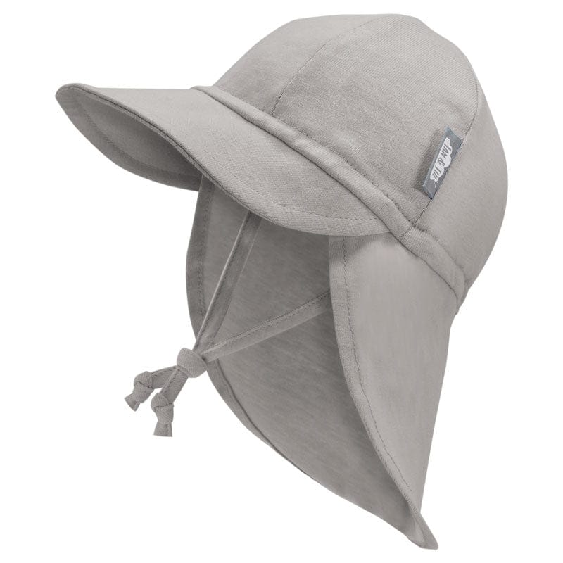 Jan & Jul Baby Sun Soft UPF 50+ Cotton Adjustable Caps Grey / M (6-24 months) HBS-GRA-M