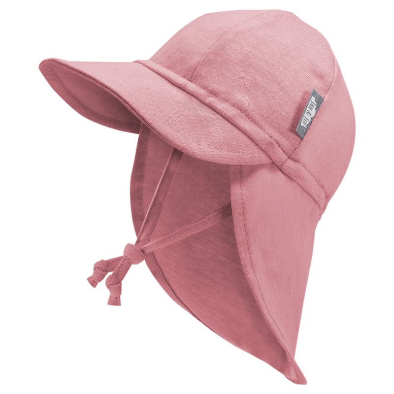Jan & Jul Baby Sun Soft UPF 50+ Cotton Adjustable Caps Dusty Rose / M (6-24 months) HBS-DRS-M