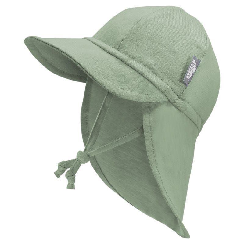 Jan & Jul Baby Sun Soft UPF 50+ Cotton Adjustable Caps Juniper Green / M (6-24 months) HBS-JGR-M