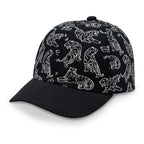 Jan & Jul Kids Cotton UPF 50+ Adjustable Xplorer Cap Black Tiger / Large (2-12 years old) HXP-TIG-L