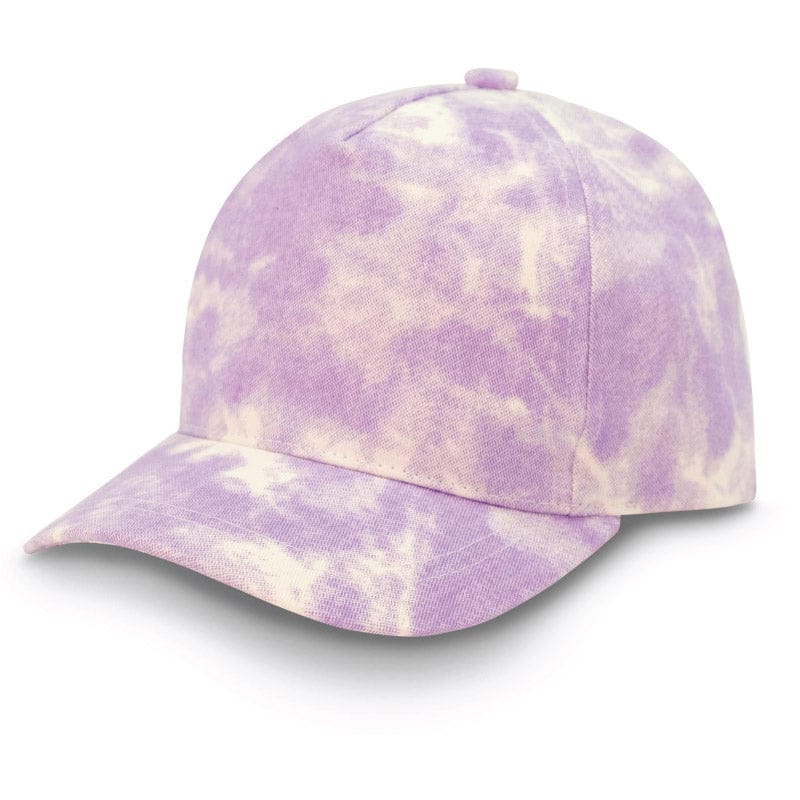 Jan & Jul Kids Cotton UPF 50+ Adjustable Xplorer Cap Lavender Tie-Dye / Large (2-12 years old) HXP-LTD-L