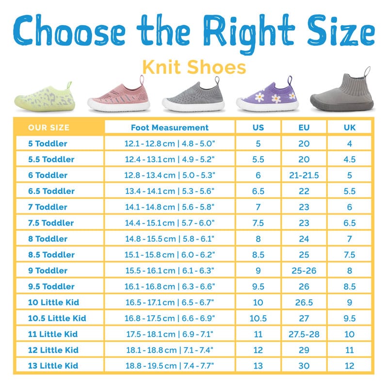 Jan & Jul Graphic Knit Me-Put-On Sneaker Shoes Jan & Jul Graphic Knit Me-Put-On Sneaker Shoes 