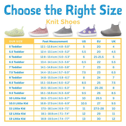 Jan & Jul Graphic Knit Me-Put-On Sneaker Shoes Jan & Jul Graphic Knit Me-Put-On Sneaker Shoes 