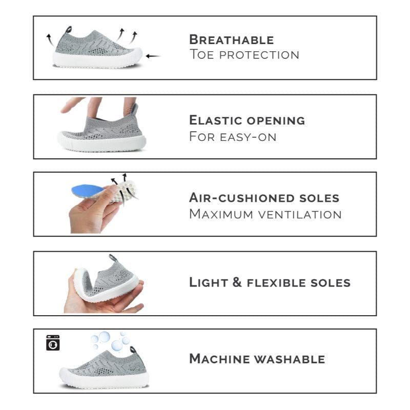 Jan & Jul Graphic Knit Me-Put-On Sneaker Shoes Jan & Jul Graphic Knit Me-Put-On Sneaker Shoes 