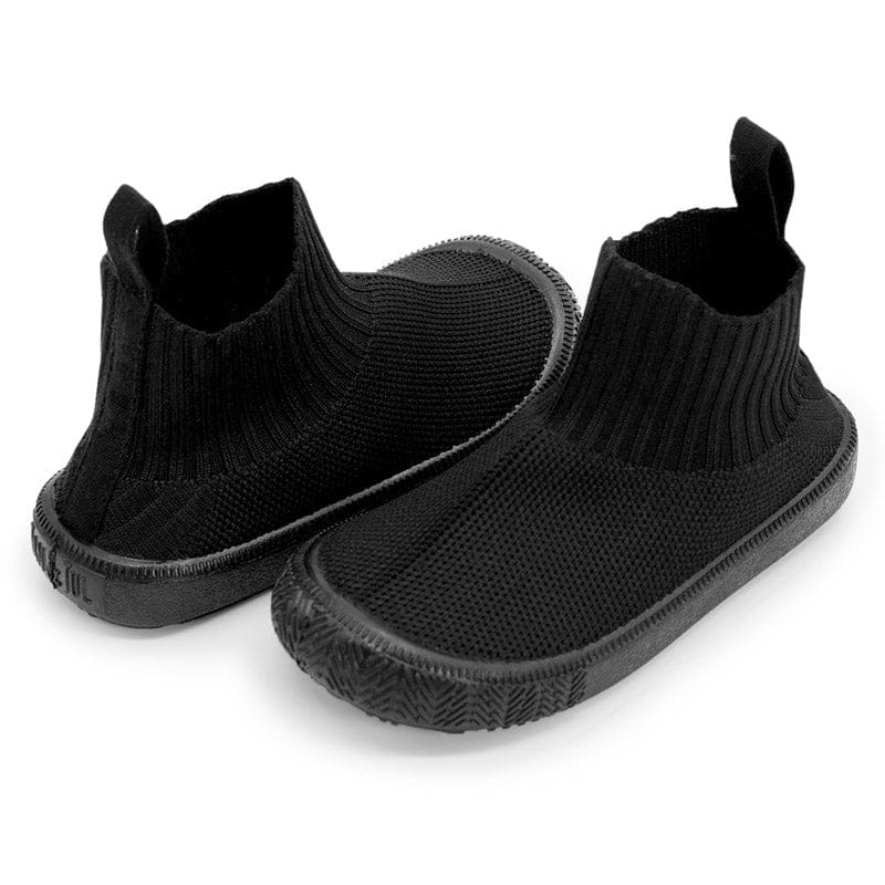 Jan & Jul Hi-Top Knit Me-Put-On Sneaker Shoes Jan & Jul Hi-Top Knit Me-Put-On Sneaker Shoes 