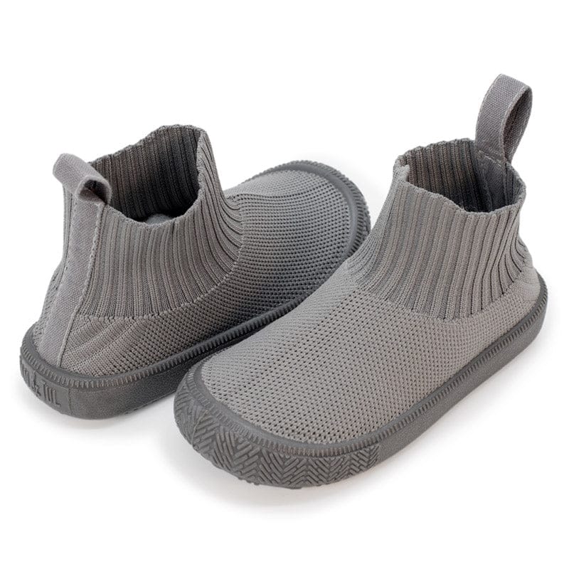 Jan & Jul Hi-Top Knit Me-Put-On Sneaker Shoes Jan & Jul Hi-Top Knit Me-Put-On Sneaker Shoes 