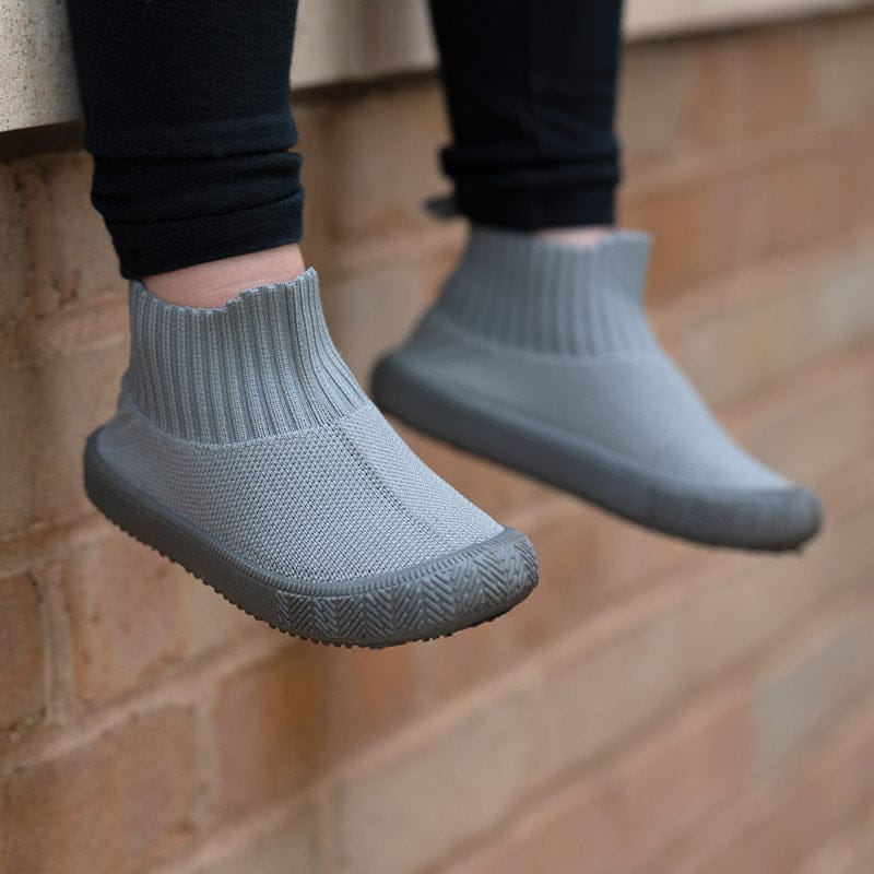 Jan & Jul Hi-Top Knit Me-Put-On Sneaker Shoes Jan & Jul Hi-Top Knit Me-Put-On Sneaker Shoes 