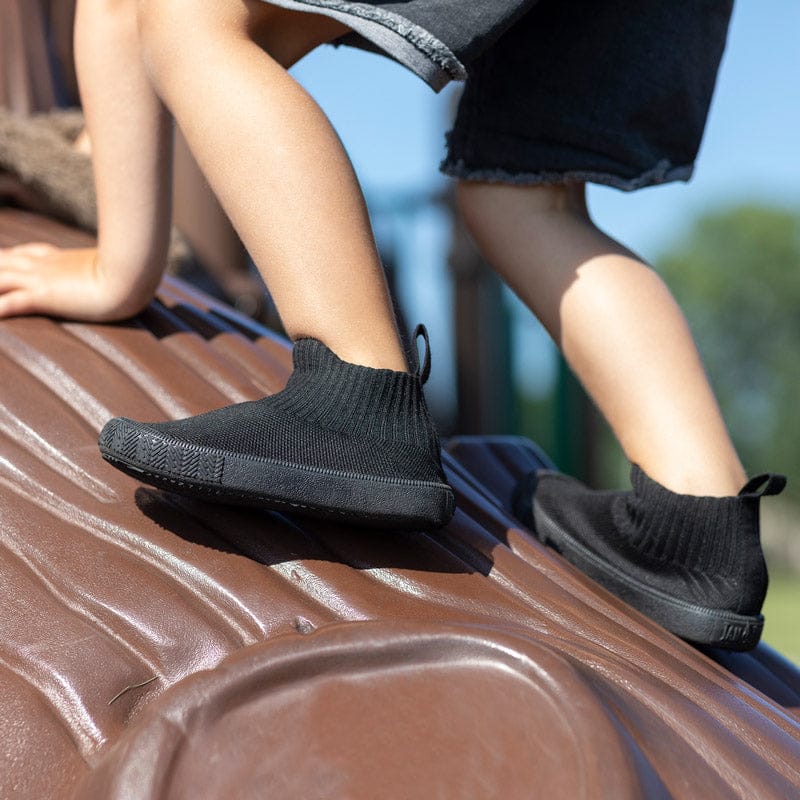 Jan & Jul Hi-Top Knit Me-Put-On Sneaker Shoes Jan & Jul Hi-Top Knit Me-Put-On Sneaker Shoes 