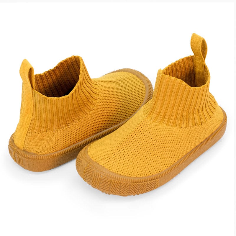 Jan & Jul Hi-Top Knit Me-Put-On Sneaker Shoes Jan & Jul Hi-Top Knit Me-Put-On Sneaker Shoes 