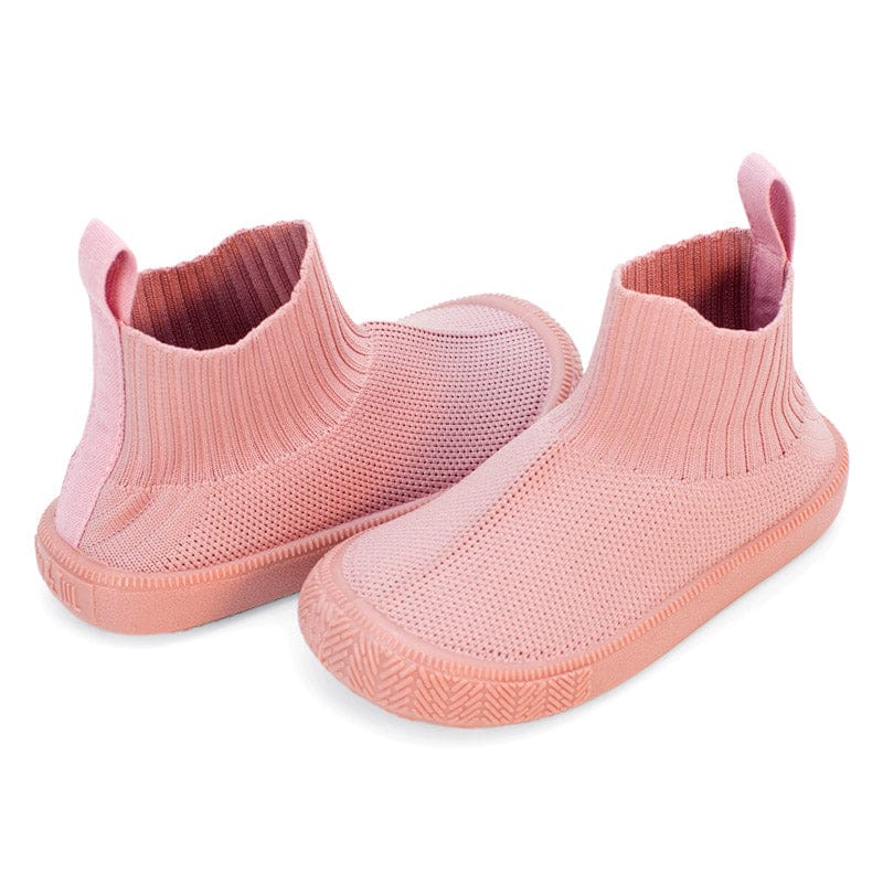 Jan & Jul Hi-Top Knit Me-Put-On Sneaker Shoes Jan & Jul Hi-Top Knit Me-Put-On Sneaker Shoes 