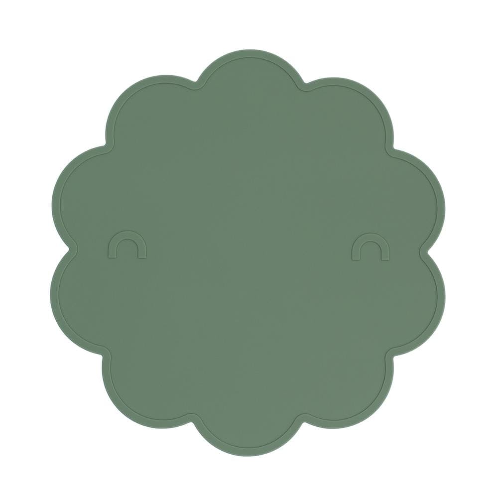 We Might Be Tiny Jelly Placie | Non-slip Silicone Placemat Sage 