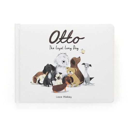 Jellycat Otto The Loyal Long Dog Book Jellycat Otto The Loyal Long Dog Book 