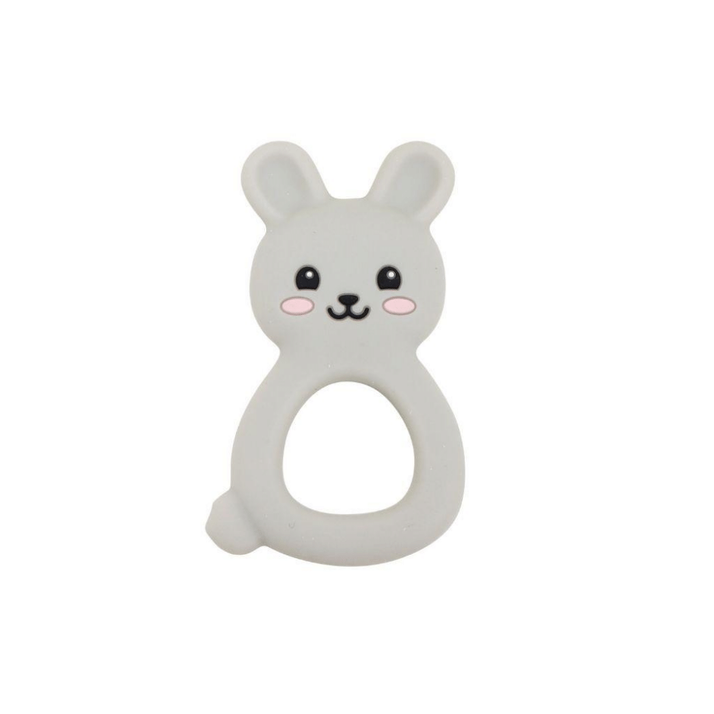 Jellystone Jellies Bunny Teether Grey JD-BTSG
