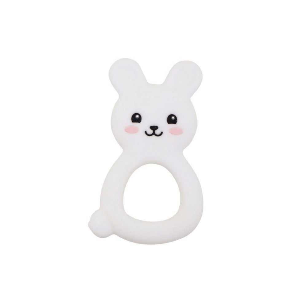 Jellystone Jellies Bunny Teether White JD-BTW