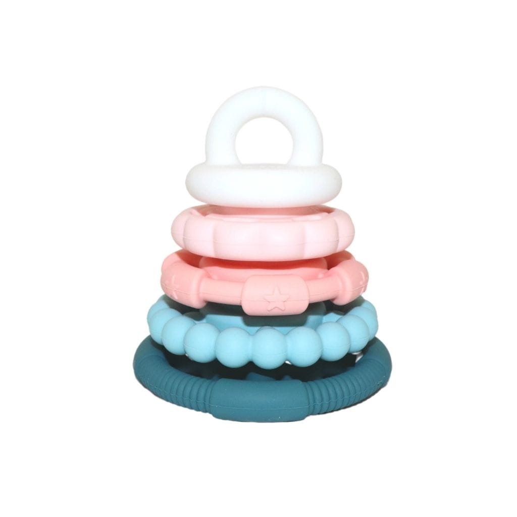 Jellystone Rainbow Stacker and Teether Toy Sugar Blossom JD-STSB