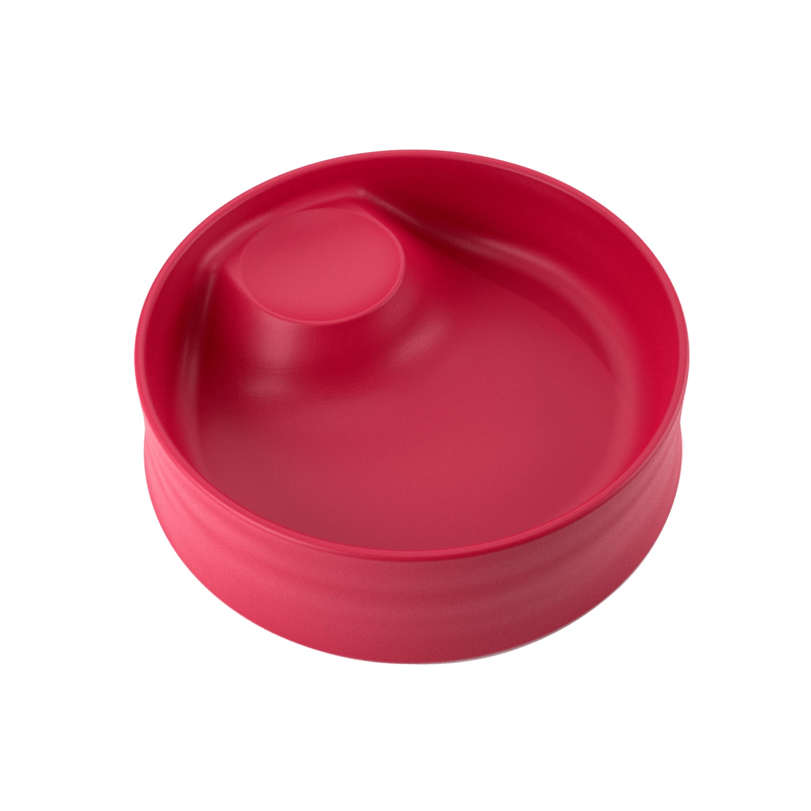 Kizingo Nudge Toddler Bowl Raspberry 