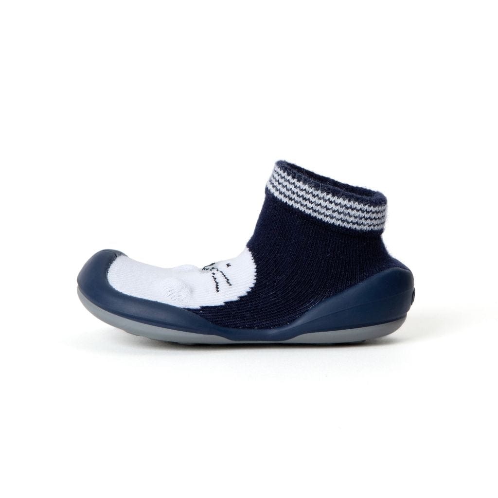 Komuello Baby Seal Rubber Sole Sock Shoes Komuello Baby Seal Rubber Sole Sock Shoes 