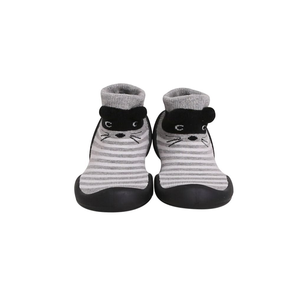 Komuello Bobo Mouse Baby Rubber Sole Sock Shoes Komuello Bobo Mouse Baby Rubber Sole Sock Shoes 