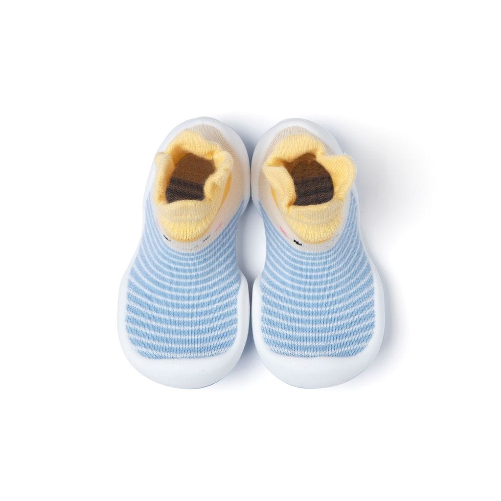 Komuello Crown Prince Baby Rubber Sole Sock Shoes Komuello Crown Prince Baby Rubber Sole Sock Shoes 