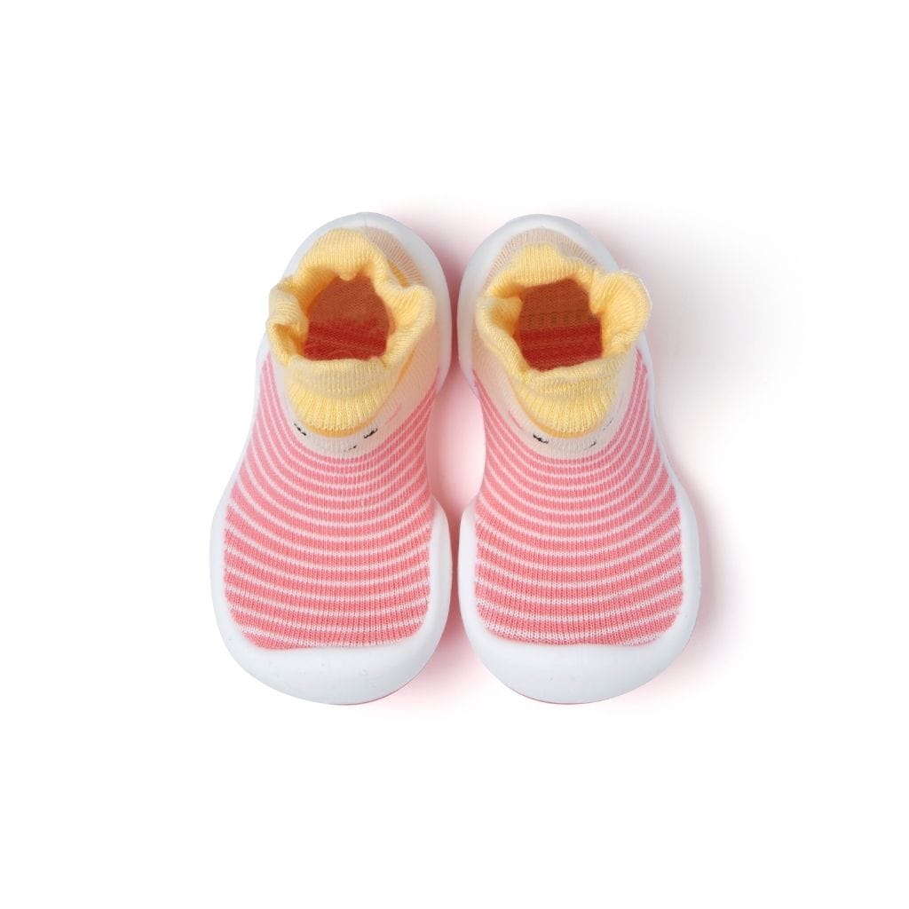 Komuello Crown Princess Baby Rubber Sole Sock Shoes Komuello Crown Princess Baby Rubber Sole Sock Shoes 