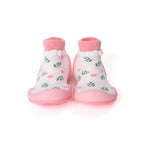 Komuello Floral Baby Rubber Sole Sock Shoes Komuello Floral Baby Rubber Sole Sock Shoes 