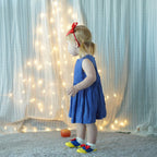 Komuello Little Snow White Baby Rubber Sole Sock Shoes Komuello Little Snow White Baby Rubber Sole Sock Shoes 