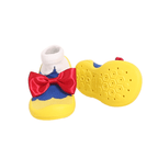 Komuello Little Snow White Baby Rubber Sole Sock Shoes Komuello Little Snow White Baby Rubber Sole Sock Shoes 