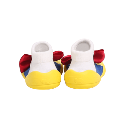 Komuello Little Snow White Baby Rubber Sole Sock Shoes Komuello Little Snow White Baby Rubber Sole Sock Shoes 