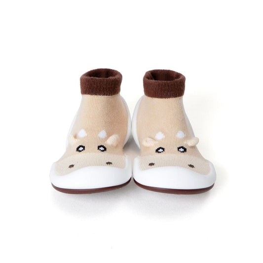 Komuello Moo Baby Rubber Sole Sock Shoes Komuello Moo Baby Rubber Sole Sock Shoes 