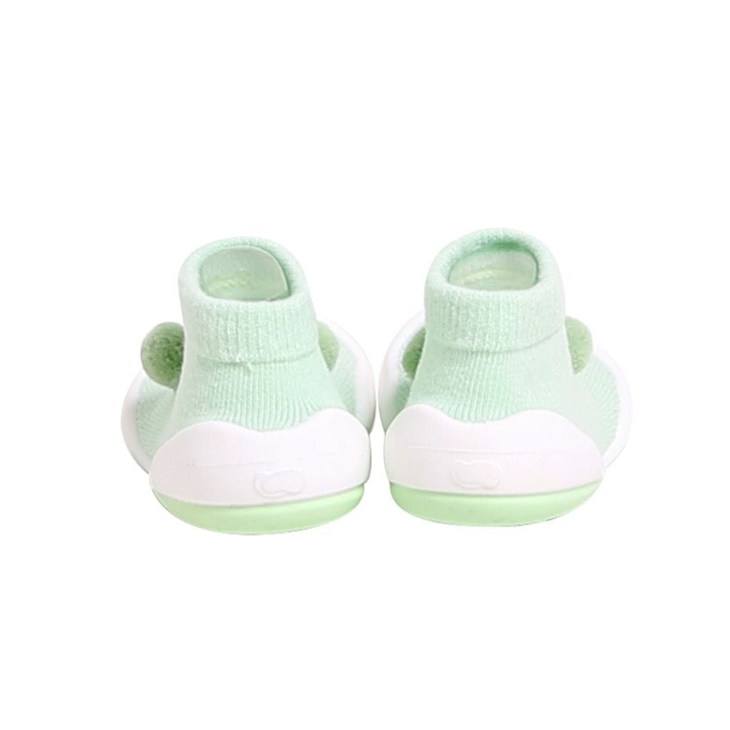 Komuello Pompom Mouse Baby Rubber Sole Sock Shoes Komuello Pompom Mouse Baby Rubber Sole Sock Shoes 