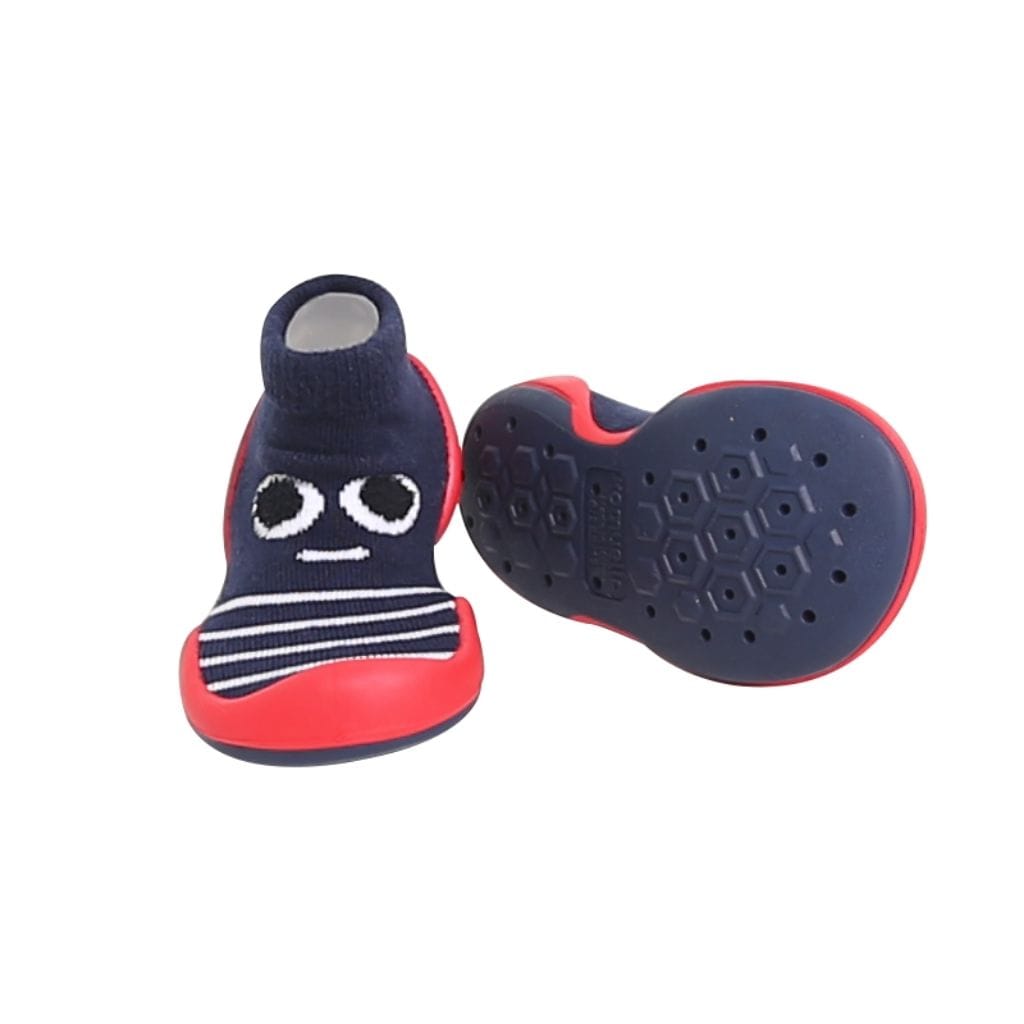 Komuello Round and Round Baby Rubber Sole Sock Shoes Komuello Round and Round Baby Rubber Sole Sock Shoes 