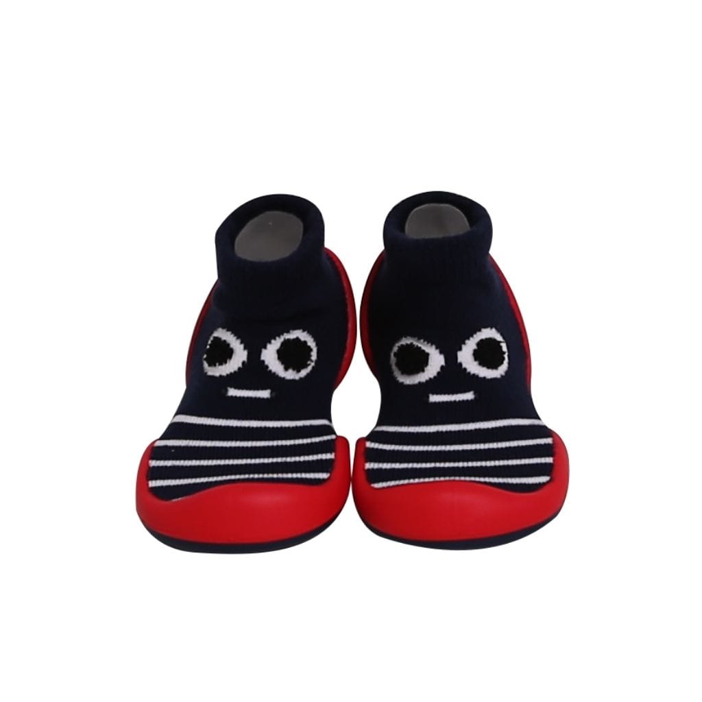 Komuello Round and Round Baby Rubber Sole Sock Shoes Komuello Round and Round Baby Rubber Sole Sock Shoes 