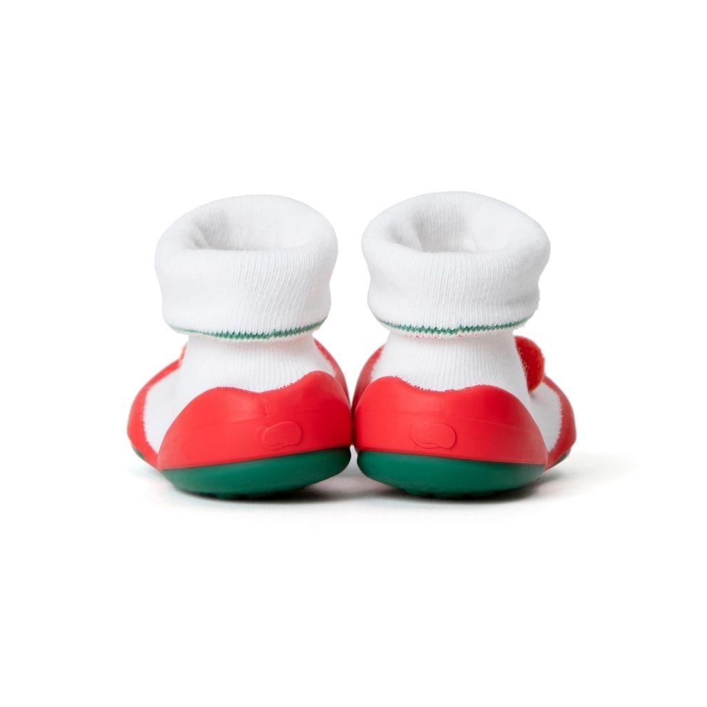 Komuello Sweet Cherry Baby Rubber Sole Sock Shoes Komuello Sweet Cherry Baby Rubber Sole Sock Shoes 
