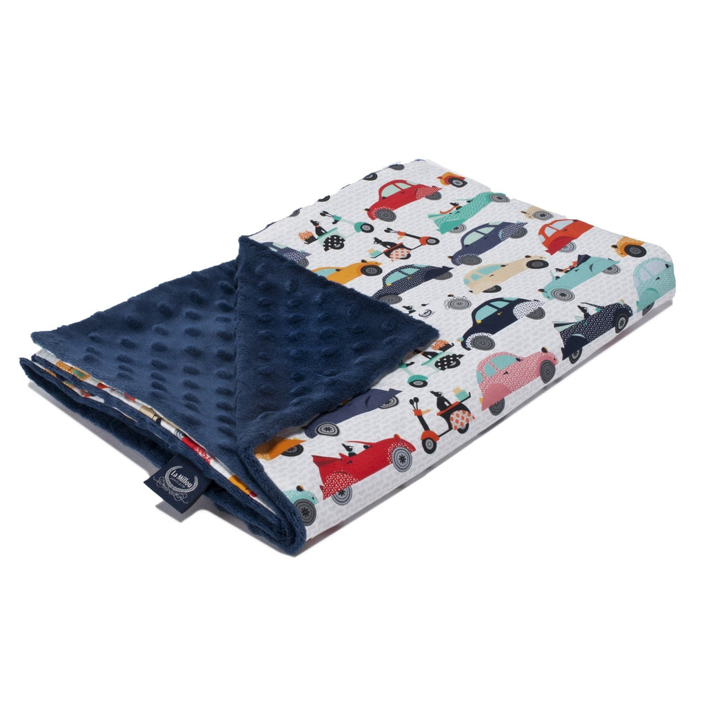 La Millou Light Toddler Large Blanket - LA Mobile | Navy La Millou Light Toddler Large Blanket - LA Mobile | Navy 