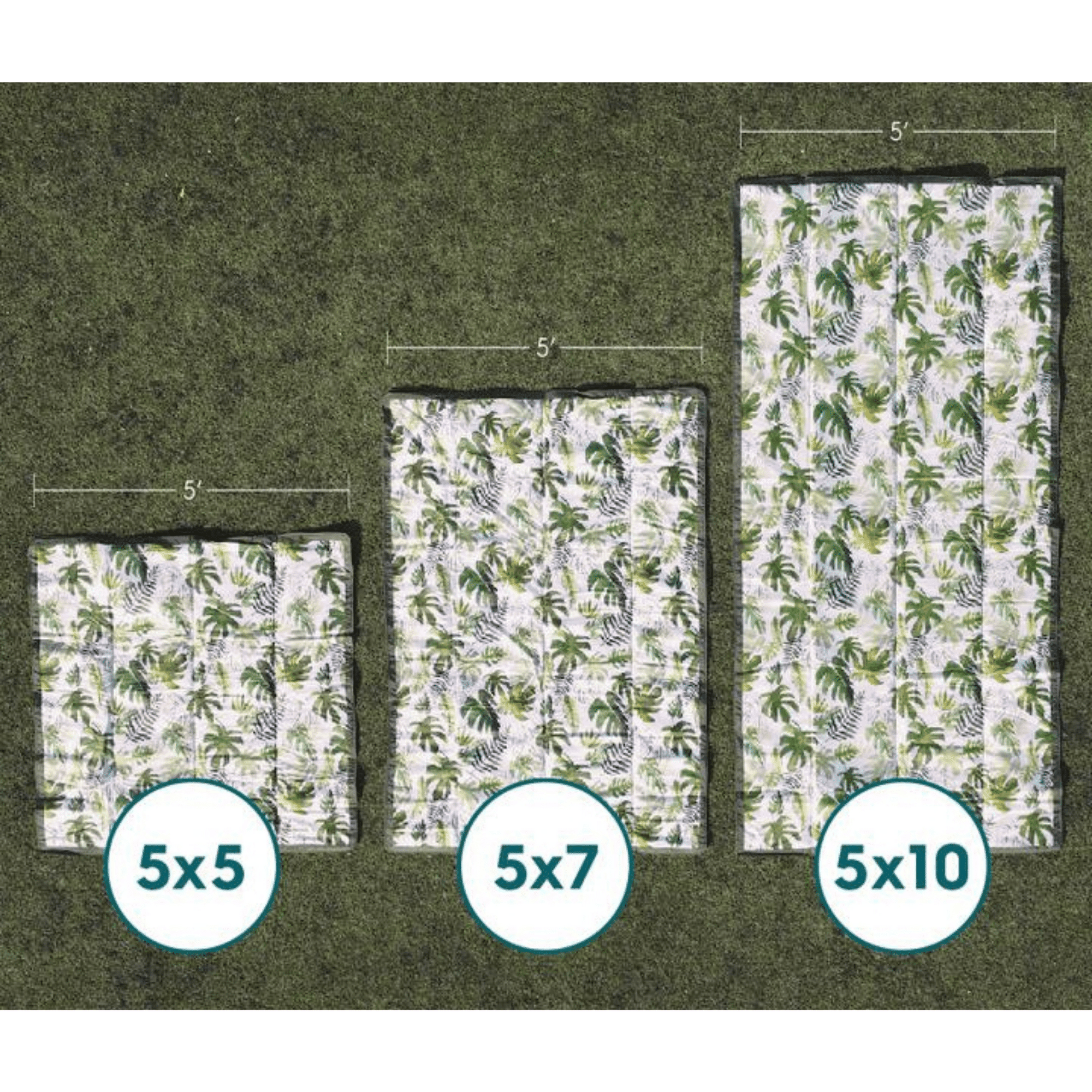 Little Unicorn 5 x 10 Outdoor Blanket - Shoreline Strip Little Unicorn 5 x 10 Outdoor Blanket - Shoreline Strip 