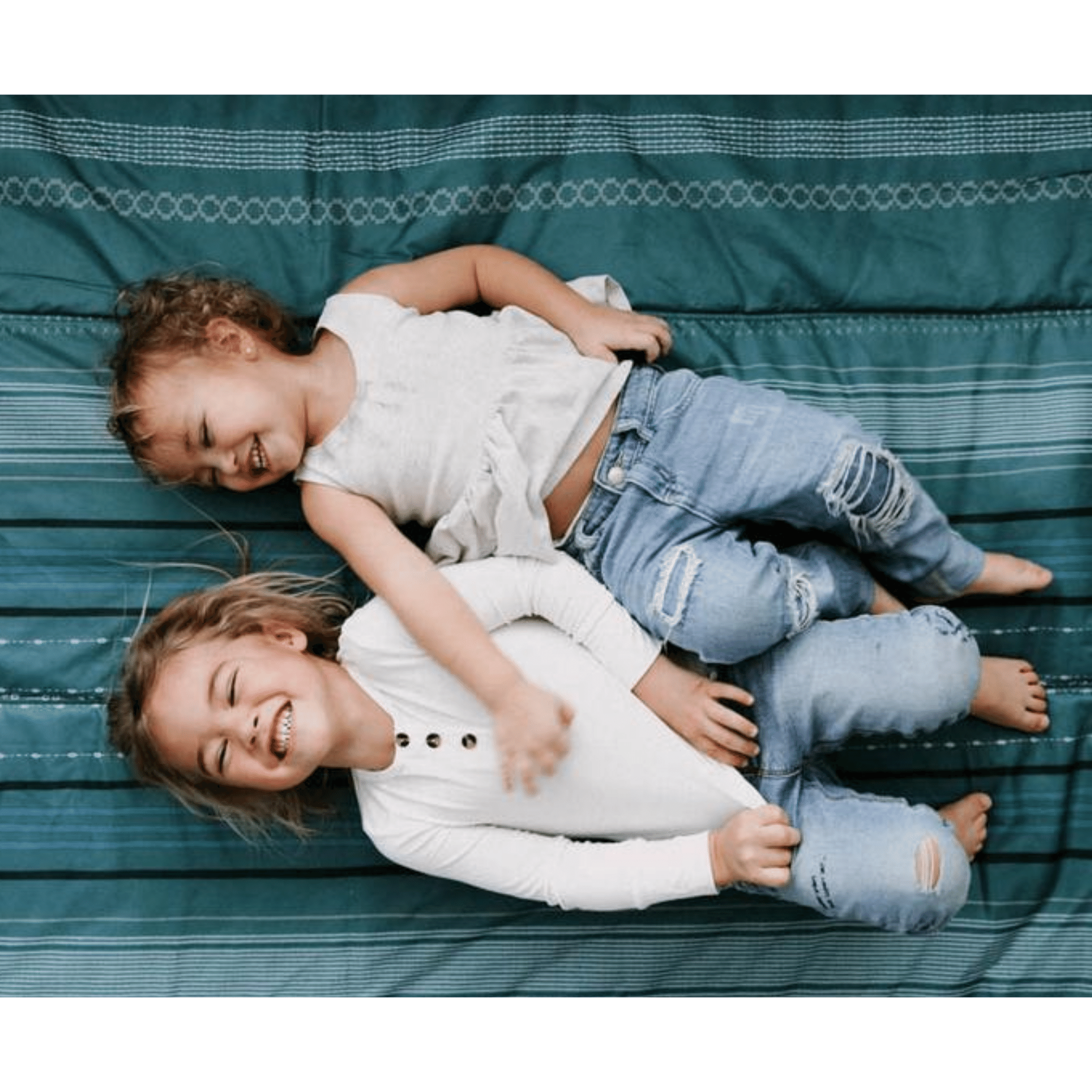 Little Unicorn 5 x 10 Outdoor Blanket - Shoreline Strip Little Unicorn 5 x 10 Outdoor Blanket - Shoreline Strip 