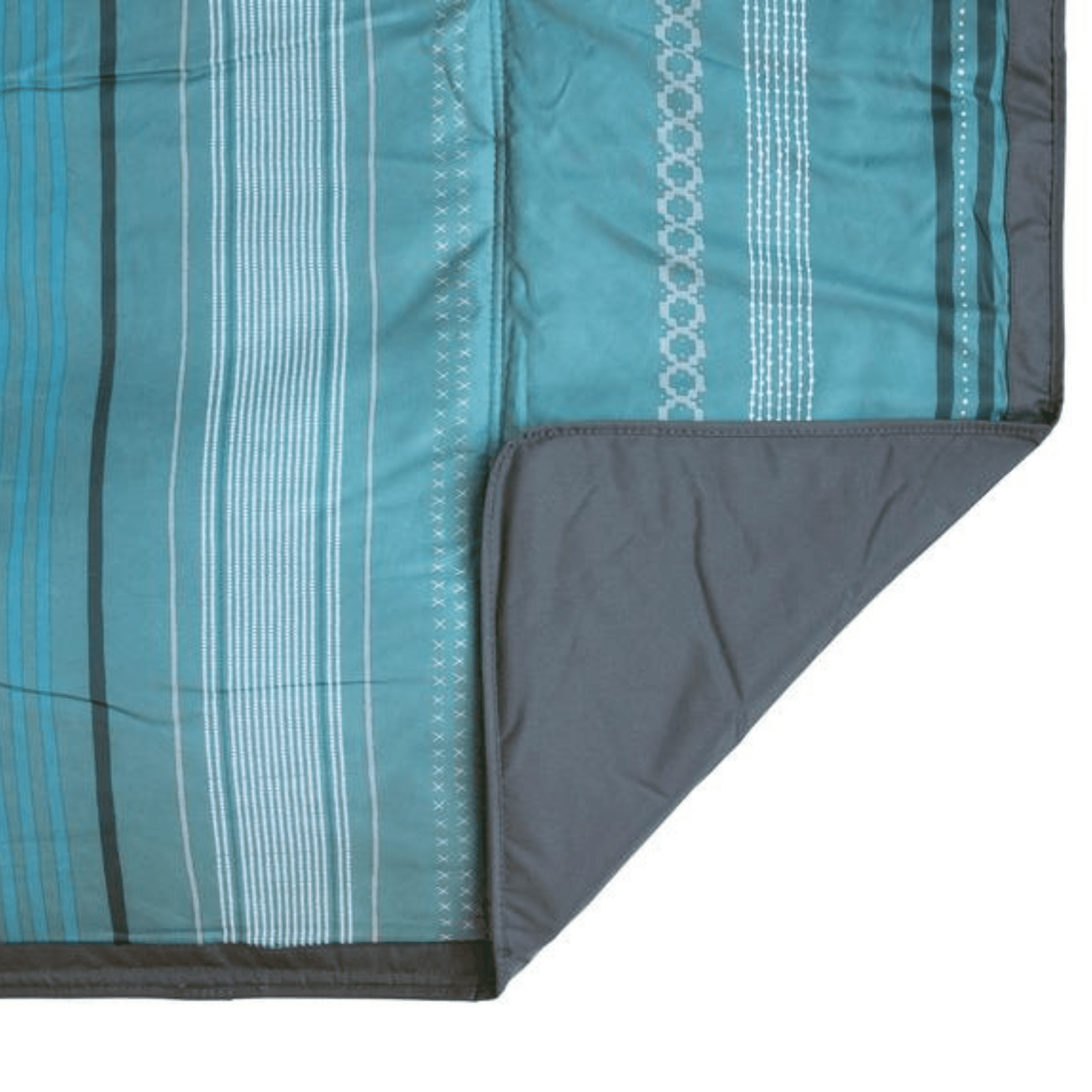 Little Unicorn 5 x 10 Outdoor Blanket - Shoreline Strip Little Unicorn 5 x 10 Outdoor Blanket - Shoreline Strip 