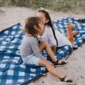 Little Unicorn 5 x 10 Outdoor Blanket - Navy Plaid Little Unicorn 5 x 10 Outdoor Blanket - Navy Plaid 