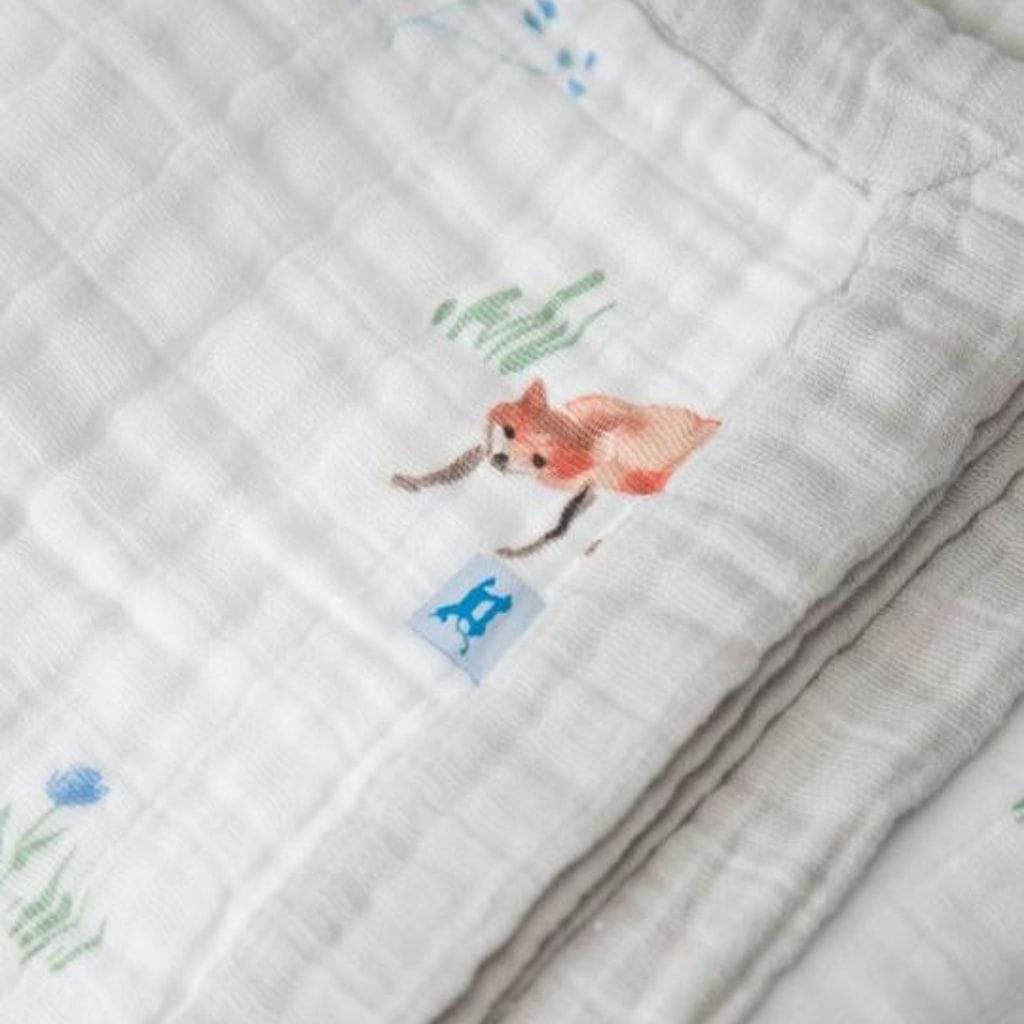 Little Unicorn Big Kid Cotton Muslin Quilt - Fox Little Unicorn Big Kid Cotton Muslin Quilt - Fox 