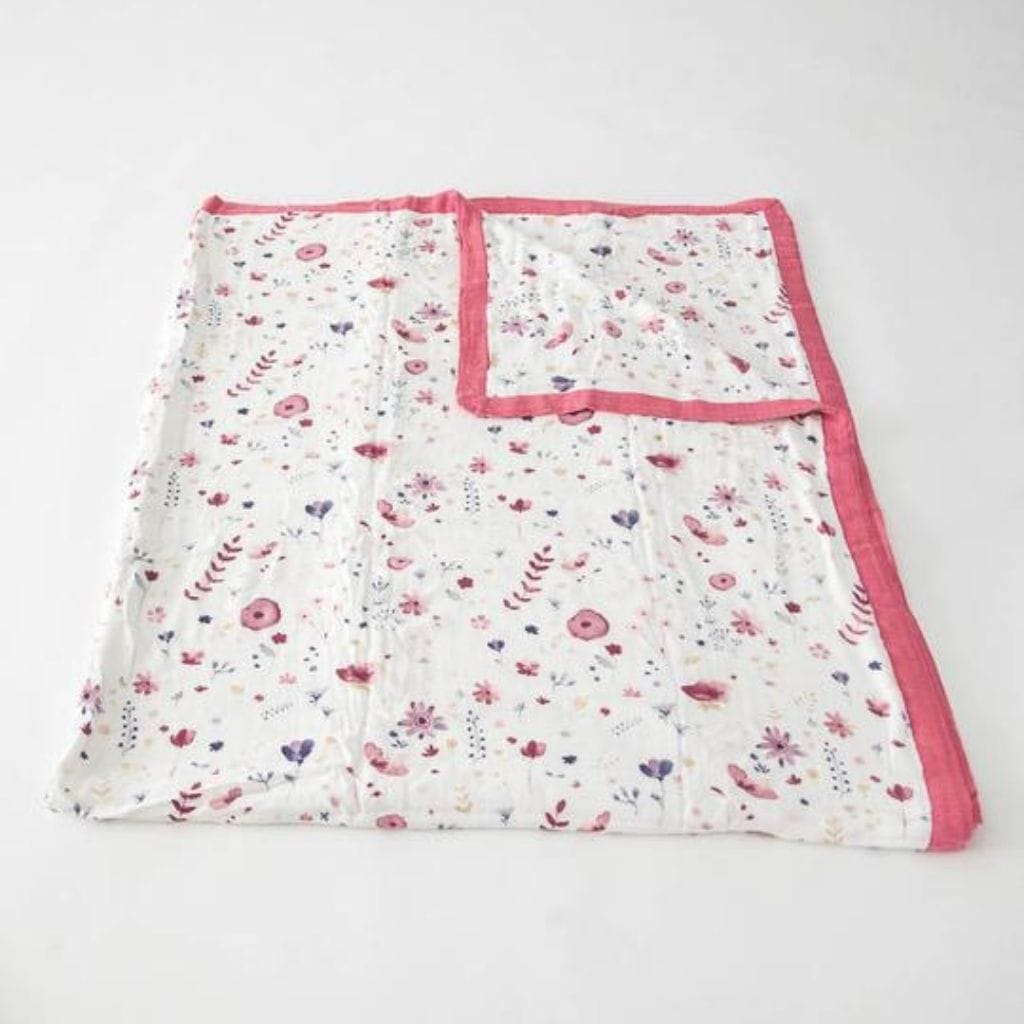 Little Unicorn Deluxe Muslin Quilt - Fairy Garden Little Unicorn Deluxe Muslin Quilt - Fairy Garden 