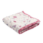 Little Unicorn Deluxe Muslin Quilt - Fairy Garden Little Unicorn Deluxe Muslin Quilt - Fairy Garden 