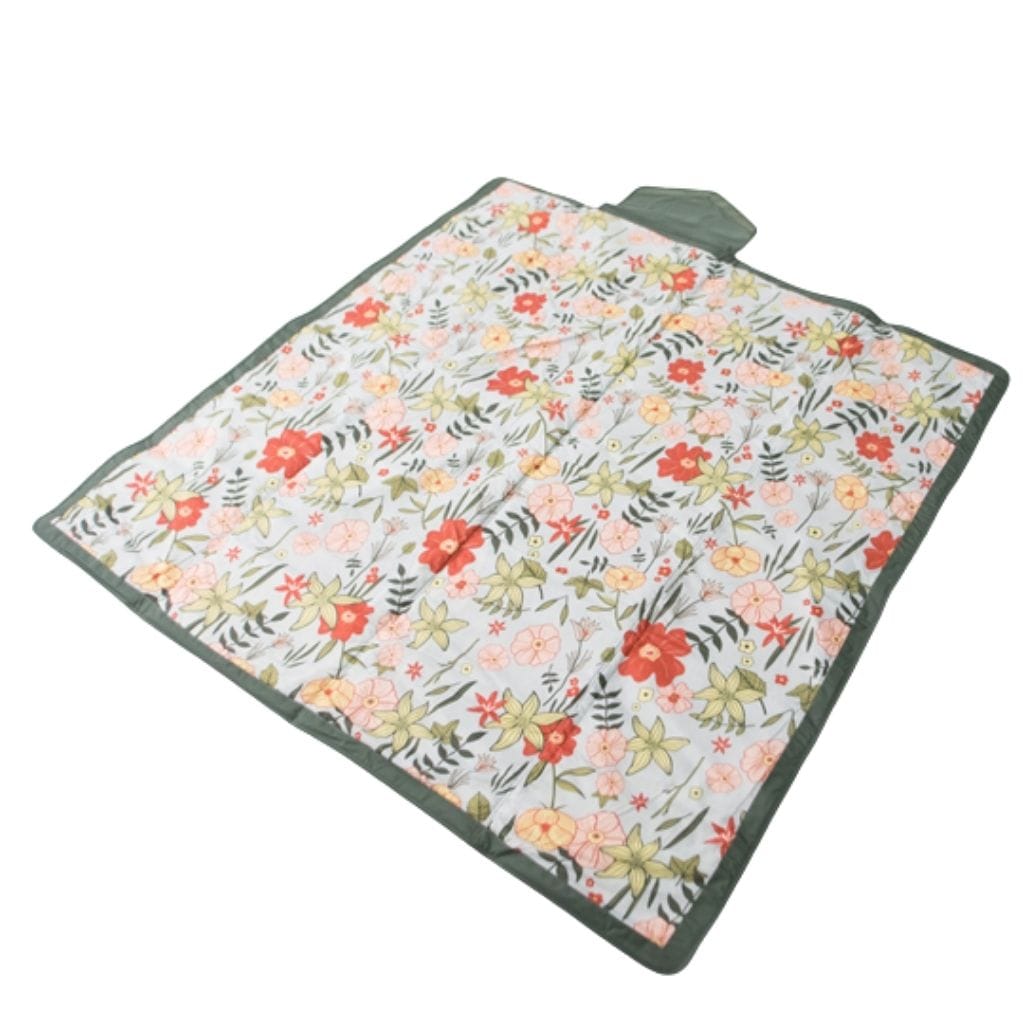 Little Unicorn 5 x 5 Outdoor Blanket - Primrose Patch Little Unicorn 5 x 5 Outdoor Blanket - Primrose Patch 