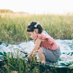 Little Unicorn 5 x 5 Outdoor Blanket - Tropical Leaf Little Unicorn 5 x 5 Outdoor Blanket - Tropical Leaf 