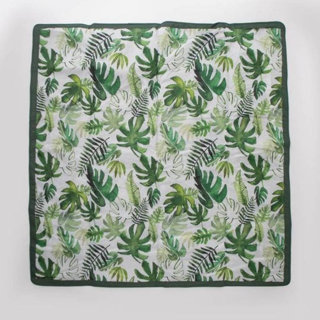 Little Unicorn 5 x 5 Outdoor Blanket - Tropical Leaf Little Unicorn 5 x 5 Outdoor Blanket - Tropical Leaf 