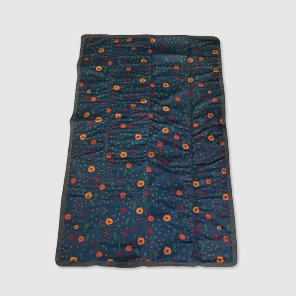 Little Unicorn 5 x 7 Outdoor Blanket - Midnight Poppy Little Unicorn 5 x 7 Outdoor Blanket - Midnight Poppy 