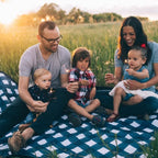 Little Unicorn 5 x 7 Outdoor Blanket - Navy Plaid Little Unicorn 5 x 7 Outdoor Blanket - Navy Plaid 