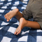 Little Unicorn 5 x 7 Outdoor Blanket - Navy Plaid Little Unicorn 5 x 7 Outdoor Blanket - Navy Plaid 